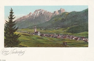 Gruss aus Niederdorf Villabassa AK um 1900 Südtirol Italia Italien 2501147 - Picture 1 of 2