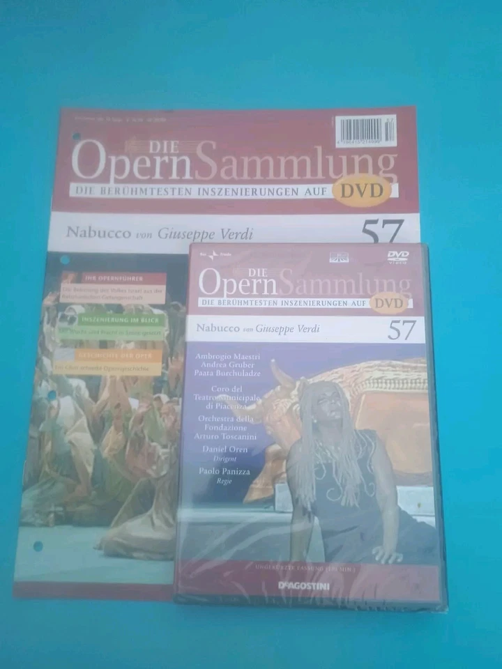 DeAgostini • Die Opernsammlung DVD 57 • Nabucco • OVP mit Heft - Bild 1 von 1