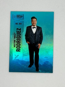 2022 Metal Universe Champions - Hector "Hecz" Rodriguez - Turquoise Foil - 021 - Picture 1 of 3