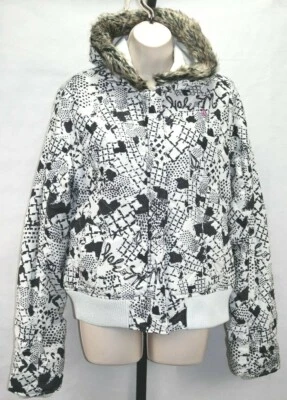 Volcom snowboard jacket size large RN# 29745 removable fur collar  - Image 1 of 4