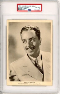 1935 Canada Candy Confectionary Movie Stars PSA 6 Highest Grade William Powell - Bild 1 von 1