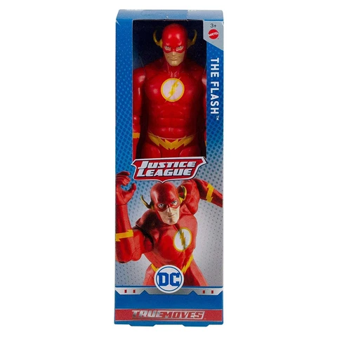 Mattel DC Comics True Moves The Flash 12 Inch Action Figure DAMAGED PACKAGING Cover
