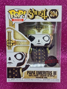 FIGURA DE VINILO FUNKO POP ROCKS GHOST #204 PAPA EMÉRITO III (METÁLICA) ~ PUBLICACIÓN RÁPIDA🌵 - Imagen 1 de 12