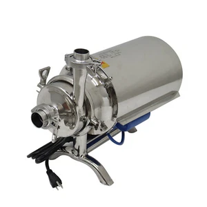 3T 316 Stainless steel Corrosion-resistant Sanitary Centrifugal Pump 110V 750W - Picture 1 of 22