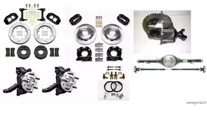 2.5 Drop Wilwood Disc Brake & PEM Rear End Set,3rd Member 63-70 Chevy C10,C15 - Picture 1 of 4