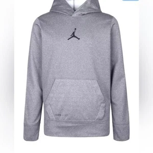 Jordan Big Boys Therma Pullover Hoodie Long Sleeve sweater pullover  Hoodie - Picture 1 of 8