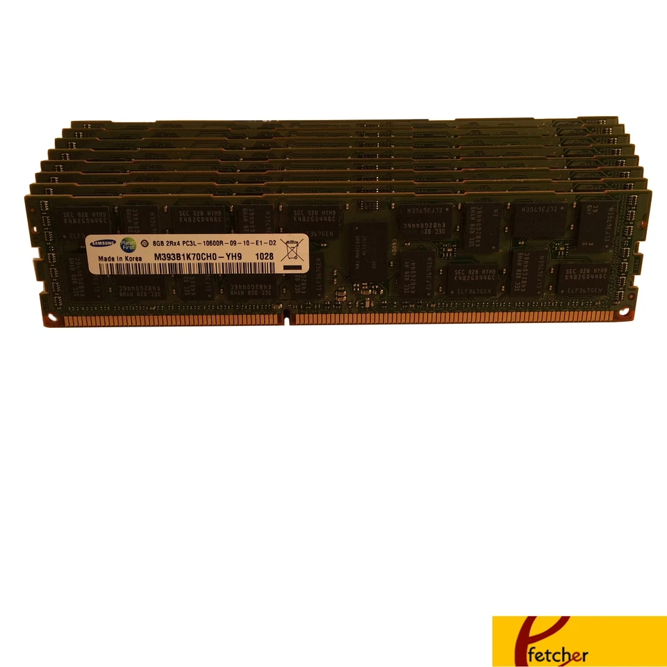 48GB (6 X 8GB) 1333 ECC Reg Lenovo - ThinkStation S20 (5520)4155, 4158, 4218-xxx - Image 1 of 1