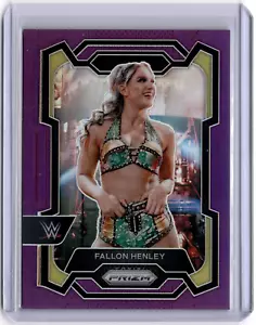 Fallon Henley 2024 Panini Prizm WWE Purple Prizm #134 WWE NXT #110/149 - Bild 1 von 2