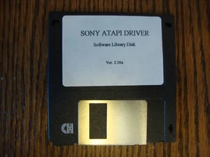 SONY CD-ROM ATAPI DRIVER Ver. 2.26a for Internal Desktop Disk Drive - Picture 1 of 2