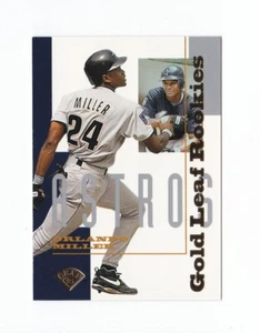 1995 Leaf Gold Rookies #6 Orlando Miller Houston Astros - Imagen 1 de 2