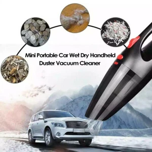 12V 120W Mini Portable Car Wet Dry Handheld Duster Vacuum Cleaner waterproof - Picture 1 of 12