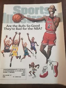 Michael Jordan Chicago Bulls Sports Illustrated March 10, 1997 - Picture 1 of 1