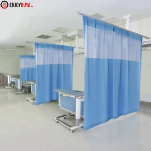 Cortina con Ganchos Planos para Hospital Clínica Médica SPA Laboratorio Cubículo Cortina Mejor - Imagen 1 de 8