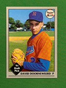 1991 Front Row Draft Picks Baseball Promos Parallel #NNO David Doorneweerd - Picture 1 of 2