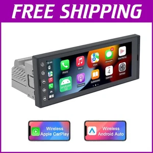 High-Def 6.9" Touchscreen Car Stereo - Wireless Apple CarPlay & Android Auto - Picture 1 of 10