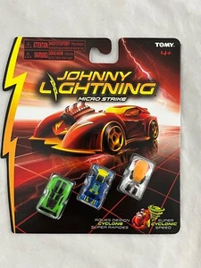 Johnny Lightning - Micro Strike - 3 Pack - Mini Diecast Cars - TOMY - #1 - NEW - Picture 1 of 4