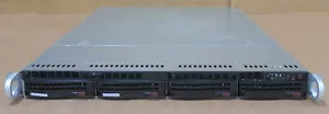 Supermicro 1U CSE-815 H8DGU-F 2x 16 CORE CPU 256GB RAM 2x 250GB HDD Server - Picture 1 of 3