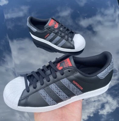 adidas Originals Superstar Snakeskin Retro Sneakers Shoes HQ1917 Womens Multi Sz - Image 1 of 4