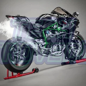 1:6 Kawasaki H2R Bootable Sprayable Dynamic Alloy Metal Diecast Motorcycle Model - Bild 1 von 9