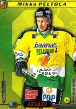 2000-01 Finnish Cardset #199 Mikko Peltola