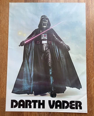 Vintage Star Wars Darth Vader 1977 Poster 20"x28" Twentieth Century-Fox - Image 1 of 4