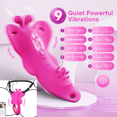Wearable Remote Control Vibrating Rechargeable Panties Underwear Female Massager - Bild 1 von 4