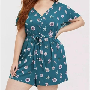 Her Universe Disney Die kleine Meerjungfrau Arielle türkis Muschel Strampler 2X plus Torrid - Bild 1 von 7