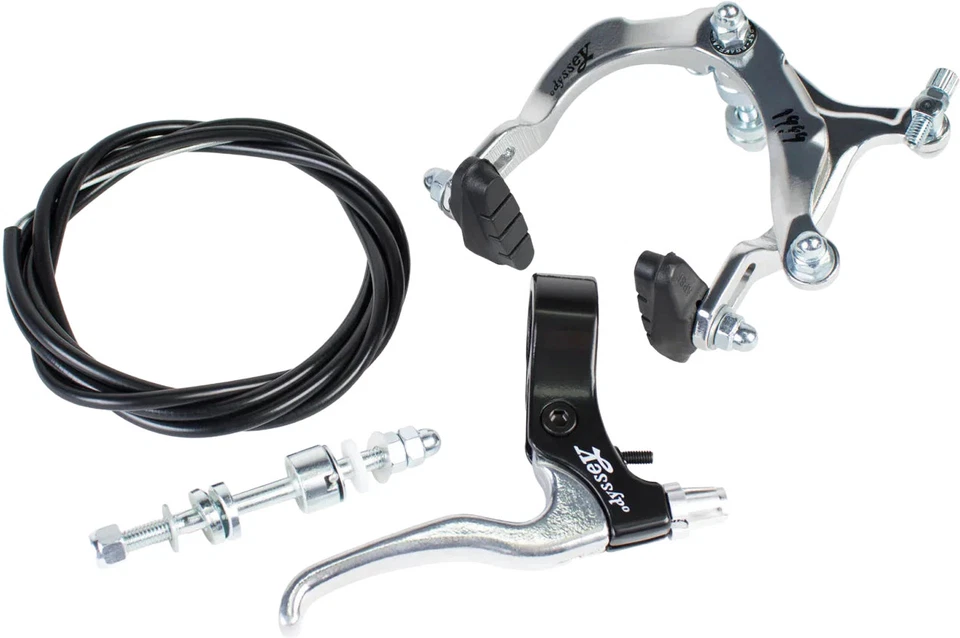 Odyssey BMX 1999 Caliper Seitenzug BMX Bremse Set silber Singlespeed Rennrad - Bild 1 von 1