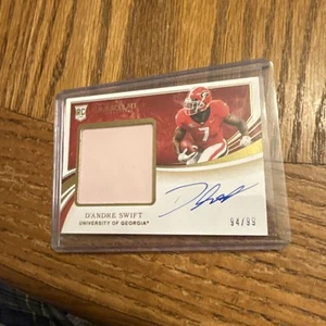 2020 Immaculate Collection Collegiate D'ANDRE SWIFT RPA 94/99 Bulldogs #109 - Picture 1 of 2