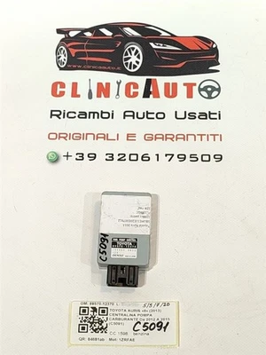 CENTRALINA POMPA CARBURANTE PER TOYOTA Auris Serie (E180) 89570-12370 1ZRFAE be - Immagine 1 di 4