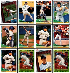 1994 Topps Milwaukee Brewers (14) Card Lot - A REAL GEM – MAKE EVERY DAY SPEC... - Picture 1 of 4
