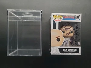 Funko POP! Lex Luthor 626 Firmado Michael Rosenbaum Welling Kreuk Smallville JSA - Imagen 1 de 22