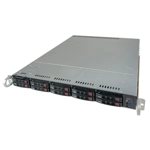 Supermicro CSE-116 1U 10x 2.5" SFF WIO Chassis BPN-SAS3-116A-N2 PWS-706P-1R - Afbeelding 1 van 5