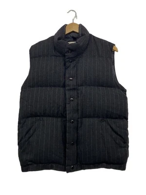Chaleco acolchado Crescent Down Works S lana rayas grises Foto 1 de 4