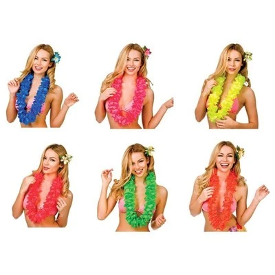 Disfraces Malvados Pétalo Lei / Flor 9,5 cm - HAW-940 Foto 1 de 4