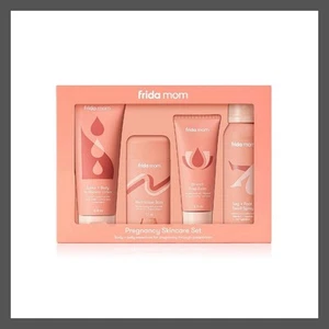 Frida Mom Pregnancy Skin Care Set Shea Butter Vitamin E 4pc Paraben-Free - Picture 1 of 6