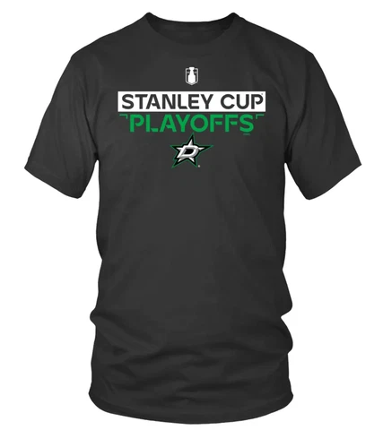 DALLAS STARS 2023 PLAYOFFS COOTON UNISEX T-SHIRT GIFT FOR MEN WOMEN ALL SIZE Cover