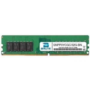 SNPP0YCGC/32G - Dell Compatible 32GB DDR5-4800Mhz 2Rx8 ECC UDIMM - Picture 1 of 3