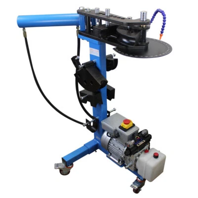 Dobladora de tubos de energía hidráulica eléctrica 10 toneladas de flexión troqueles de 1", 1-1/2" 1-3/4" Foto 1 de 4