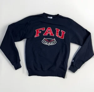 FAU NCAA champion pullover sweater sz xs navy blue - Picture 1 of 15