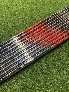 Set Of 10 x NS PRO Modus 3 Tour 130 R Flex TT Golf Shaft 4-PW + 3 Extra Wedge - Picture 1 of 6