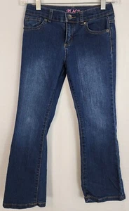 Childrens Place Girls Bootcut Semi-Evasee Medium Wash Jeans Size 6X/ 7+ - Picture 1 of 3
