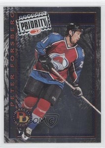 1997-98 Donruss Priority Direct Deposit /3000 Peter Forsberg #10 HOF