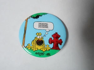 BOTÓN PINBACK PROMO VINTAGE #115-131 MADRE GANSO Y GRIMM - GRIMMY #14 - Imagen 1 de 1