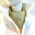 HERMES 100 % Bague Modèle Ascot Cravate Jaune #4419