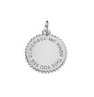 NEW with Tags India Hicks Silver “Remember Me When This You See”Token