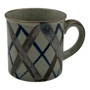 Otagiri Style Mug Japan Blue and Brown 1970s - Picture 1 of 6