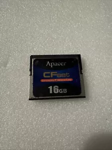 CARTE RAPIDE APACER TEMPÉRATURE ÉTENDUE 16 Go CFAST - Photo 1/1