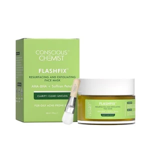 Conscious Chemist Flashfix Resurfacing & Exfoliating Face Mask For Oily - 50ml - Picture 1 of 8