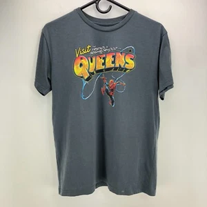 Lootcrate Lootwear Exclusive Spiderman Visit Queens T-Shirt Adult M Gray - Picture 1 of 7